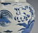 A Blue and White Phoenix Tail Vase, Kangxi Period - 5