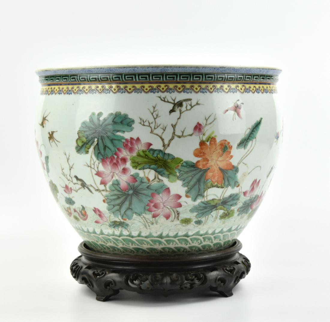 A Chinese Famille Rose Fish Bowl (1 of 11)