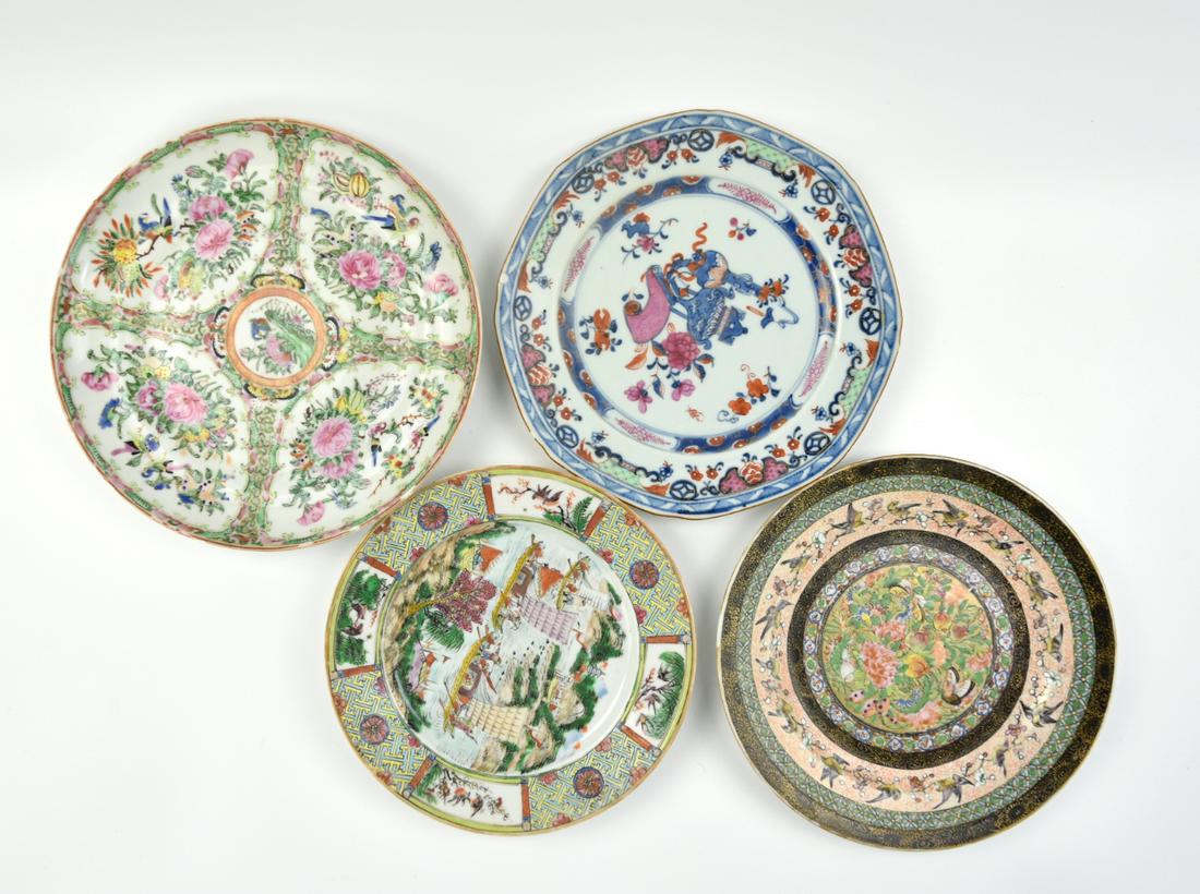 4 Chinese Export Porcelain Plate,18-19th C. (1 of 11)