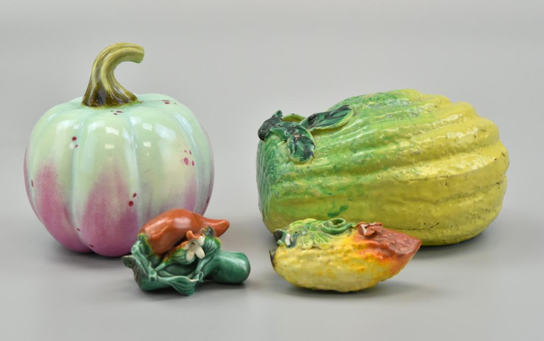 Group of 4 Chinese Porcelain Fruit,19/20th C. (1 of 14)