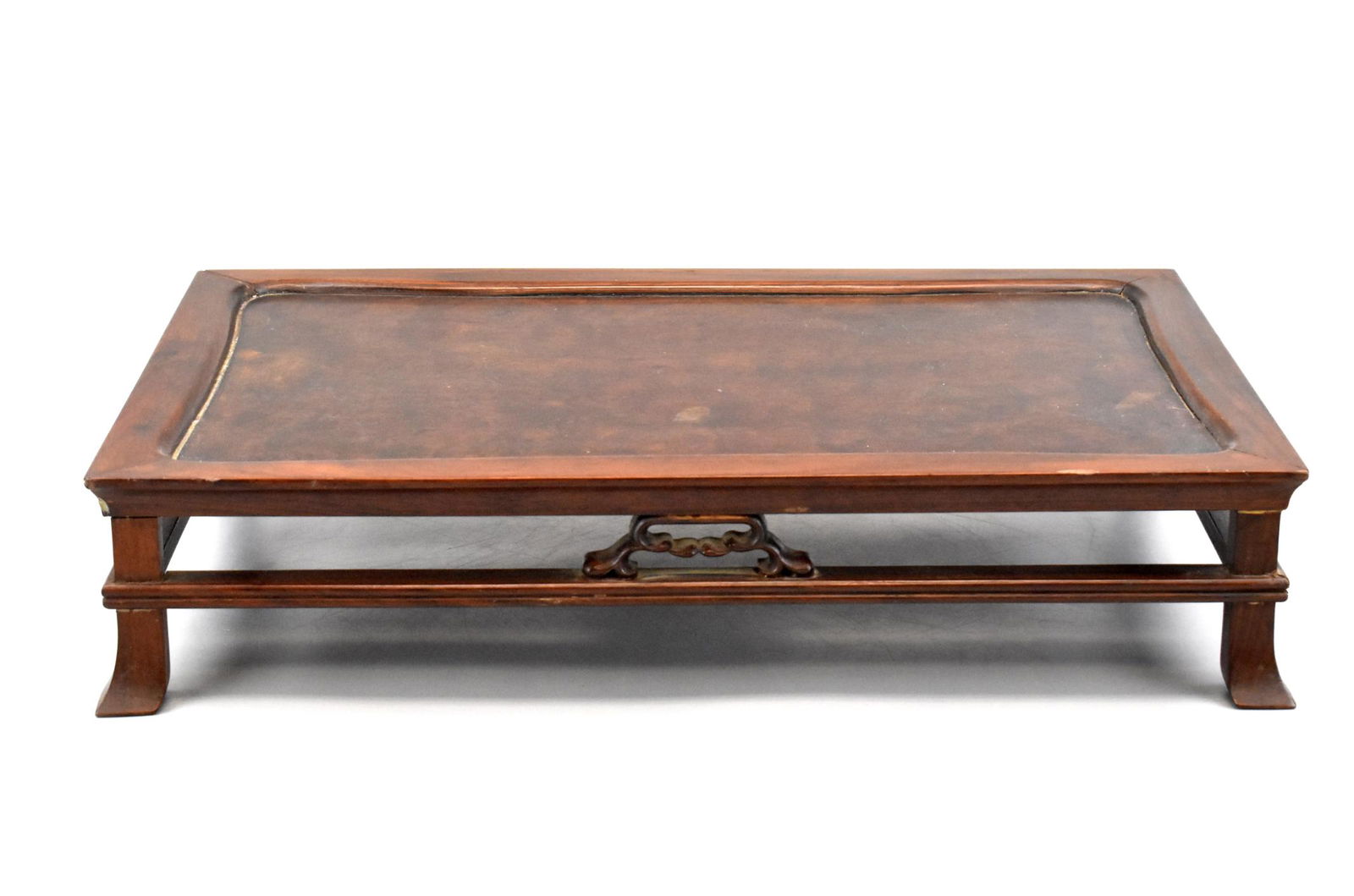 Chinese Hardwood Miniature Table, Qing D. (1 of 15)