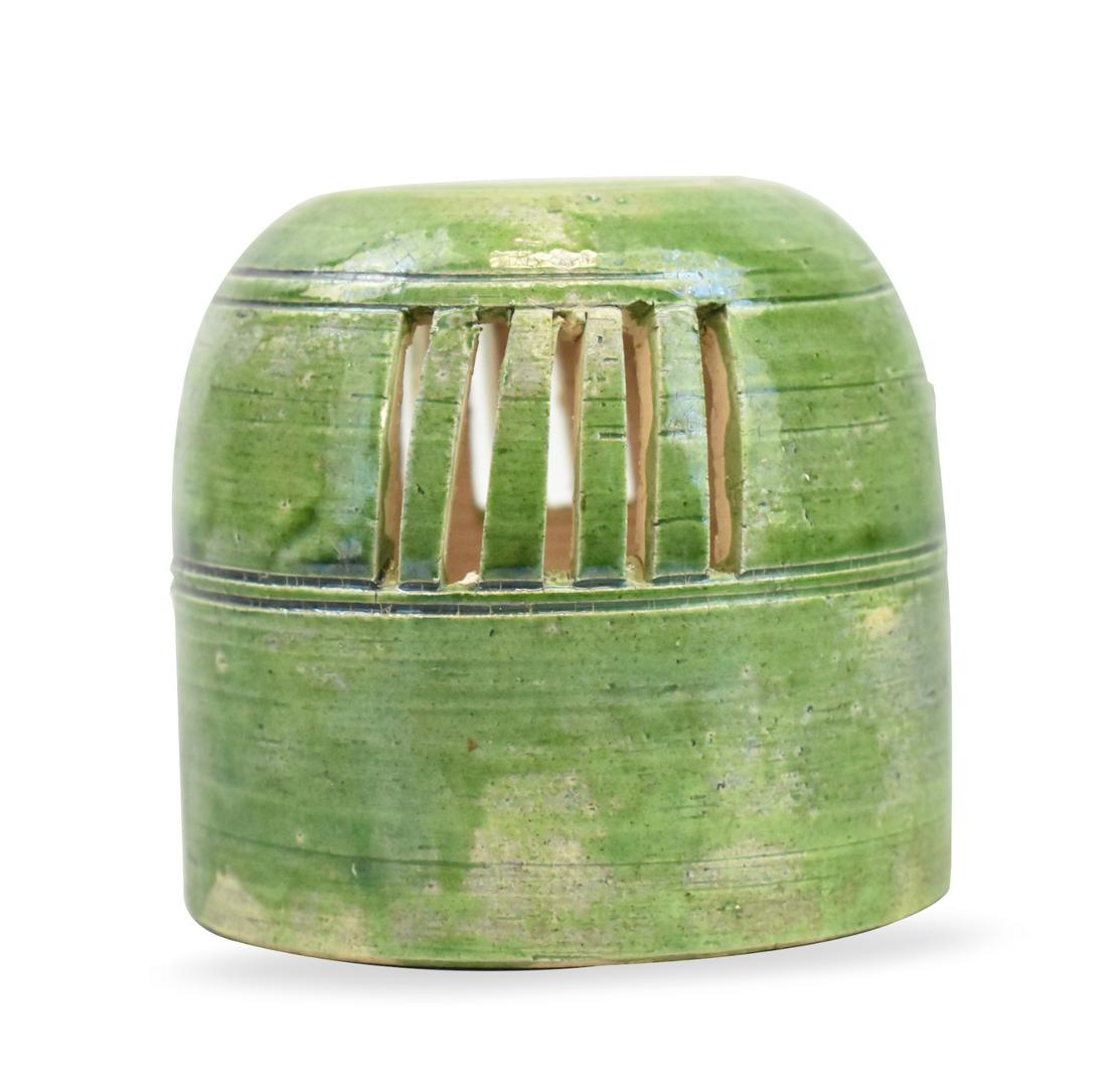 Chinese Green Glazed Incense Burner, Tang Dynasty (1 of 10)
