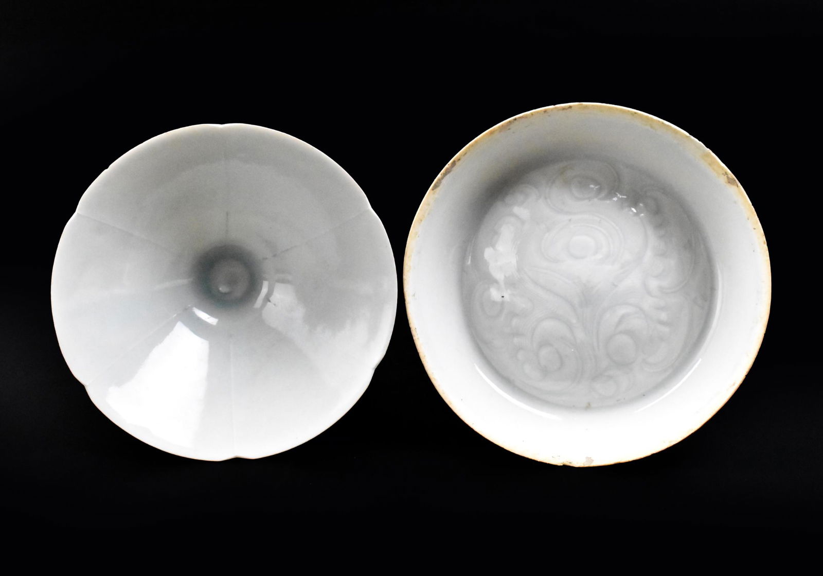 2 Chinese Hutian Ware Qingbai Glazed Bowl,Song D. (1 of 11)