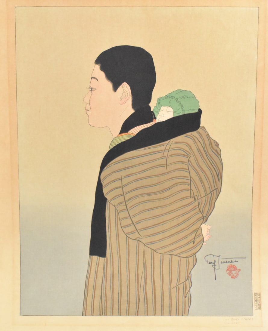 Paul Jacoulet Signed Print (1 of 5)