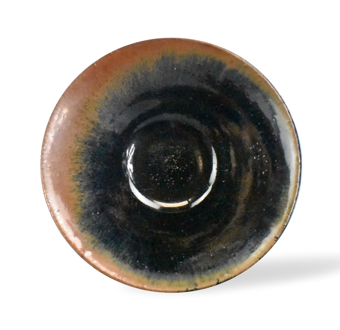 Chinese Jian Ware Hare's Fur Conical Bowl, Song D. (1 of 6)