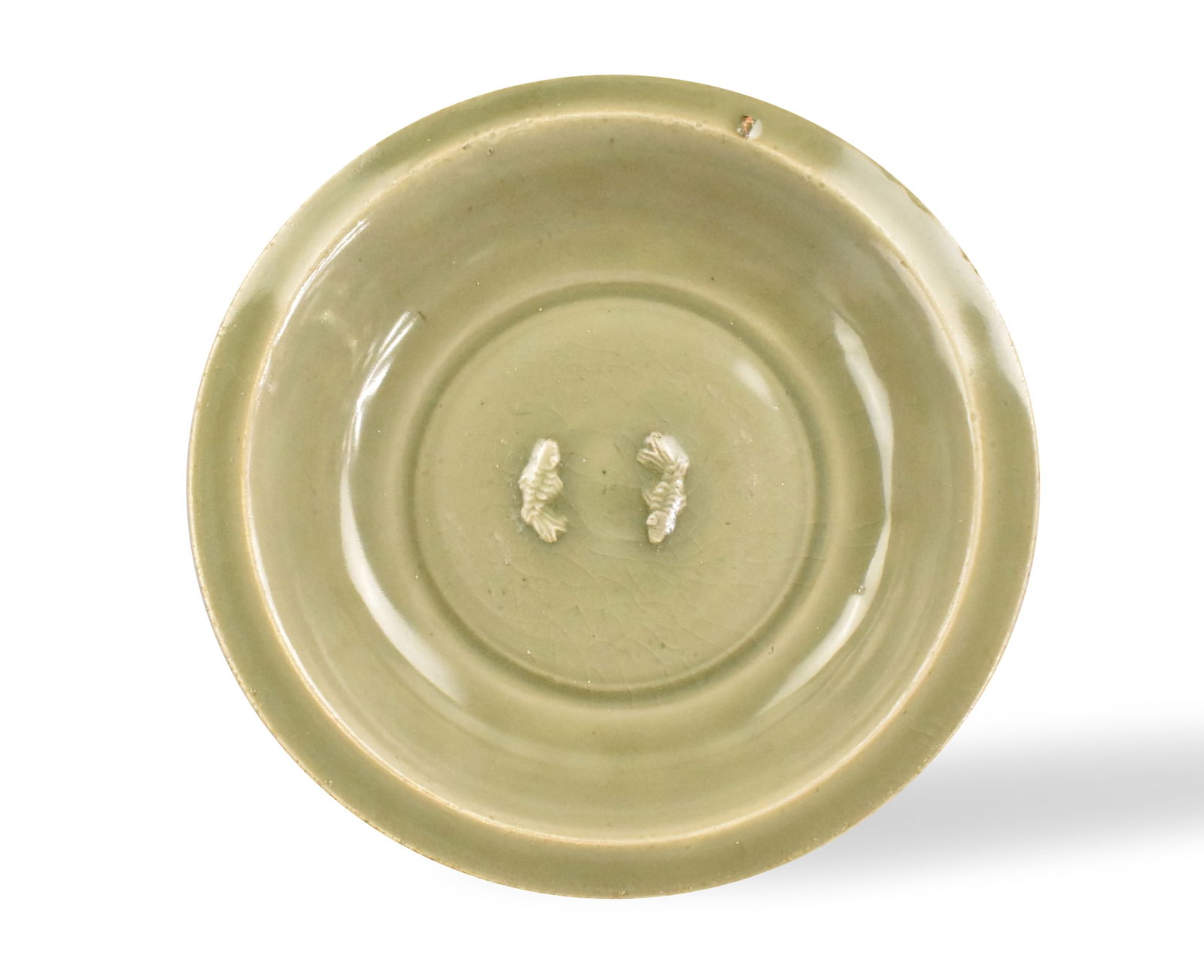 Chinese Longquan Celadon Twin Fish Dish,Yuan Dynas (1 of 9)