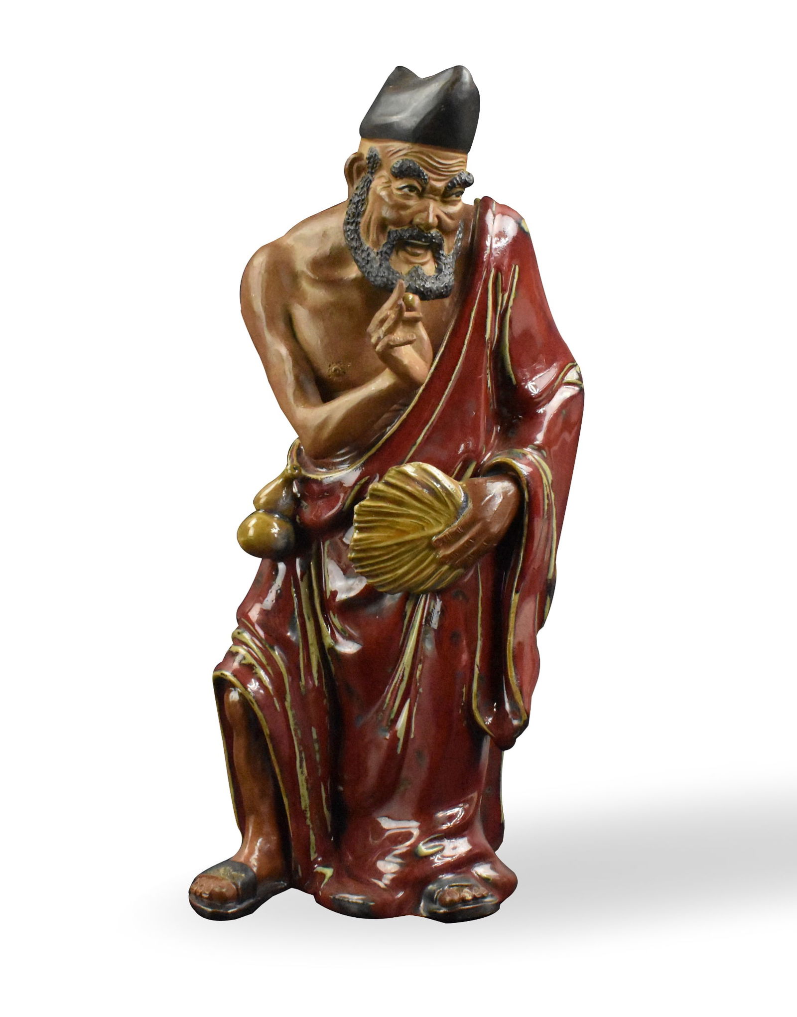 Chinese Shiwan Figure of :JiGong", ROC Period (1 of 7)