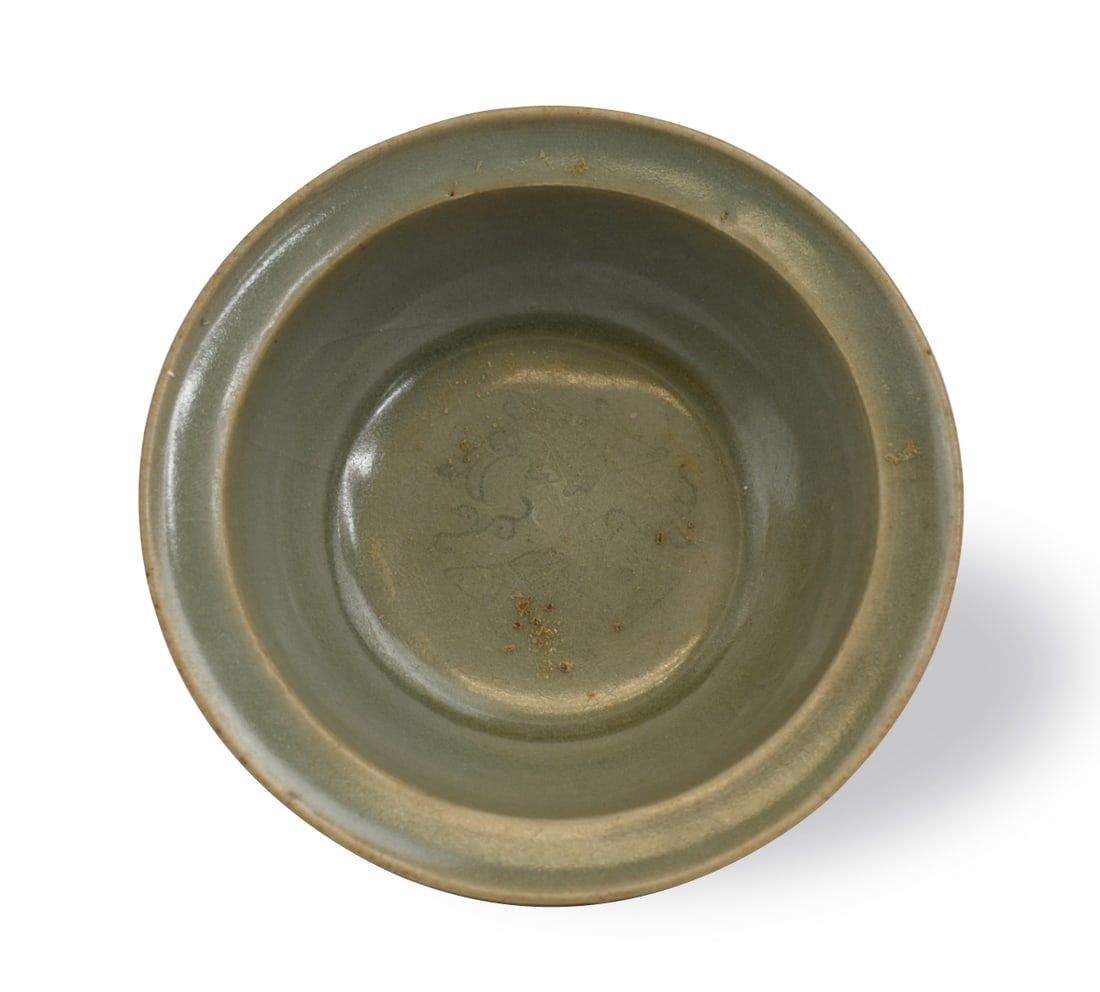 Chinese Celadon Twin Fish Washer, Yuan Dynasty (1 of 6)