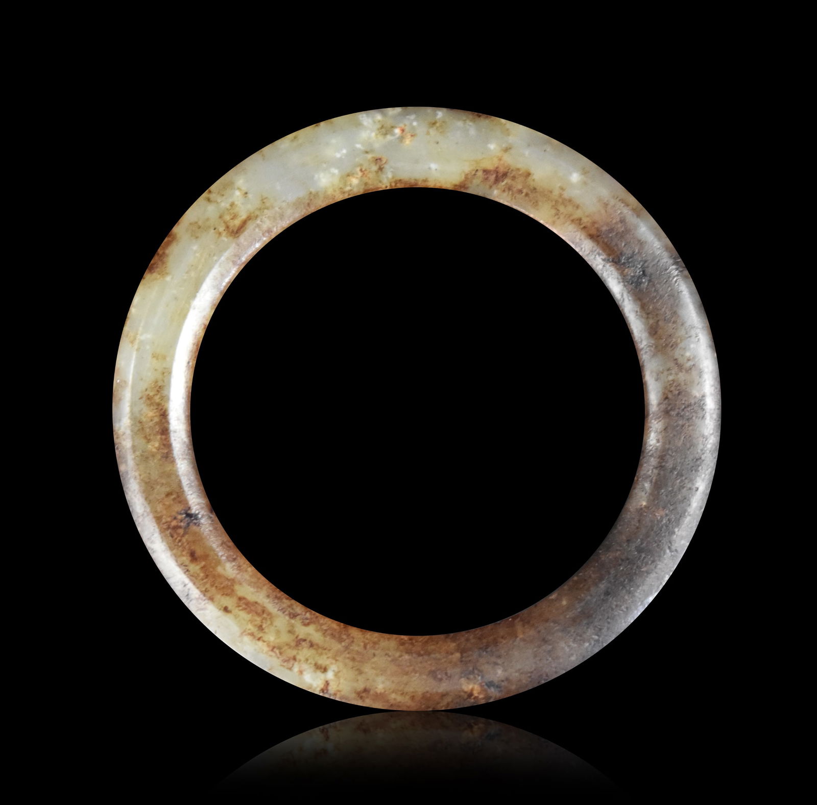 Chinese Jade Carved Ring, Eastern Zhou Dynasty (1 of 4)