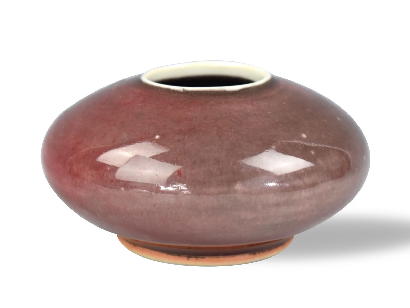 Chinese Oxblood Red Glazed Waterpot, 19th C. (1 of 8)