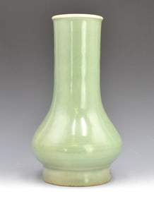 Chinese Longquan Ware Celadon Vase