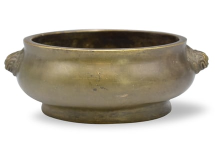 Chinese Bronze Censer,19th C.