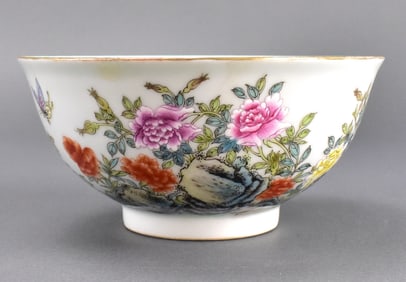 Chinese Falang Enameled Bowl ,ROC Period