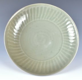 Chinese Longquan Celadon Dish, Southern Song Dynas