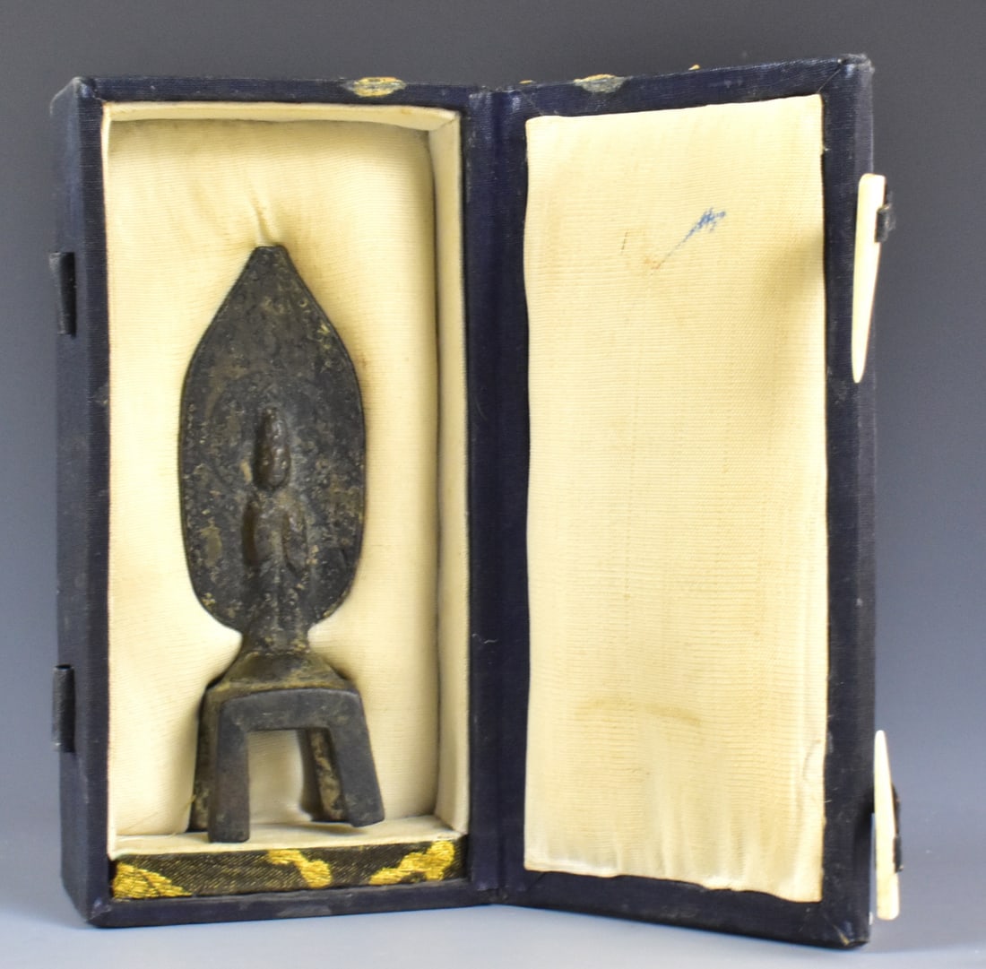 Chinese Bronze Cast Gilt Buddha,Northern Wei Dynas (1 of 10)