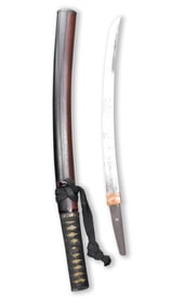 Mumei Japanese Wakizashi Sword, Edo Period