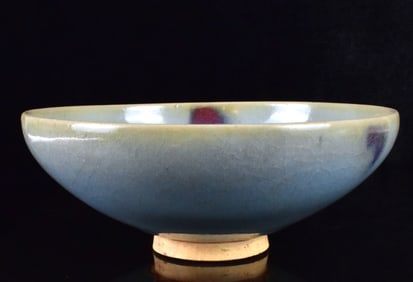 Chinese Jun Ware Purple Splash Bowl, Yuan Dynasty