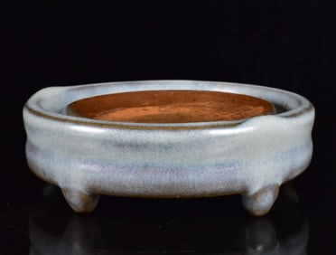 Rare Chinese Jun Ware Ink Well, Yuan Dynasty