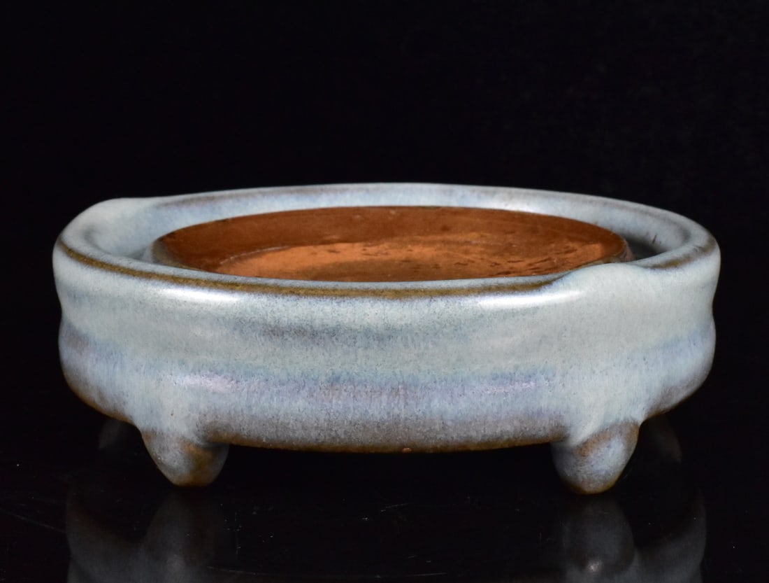 Rare Chinese Jun Ware Ink Well, Yuan Dynasty (1 of 10)