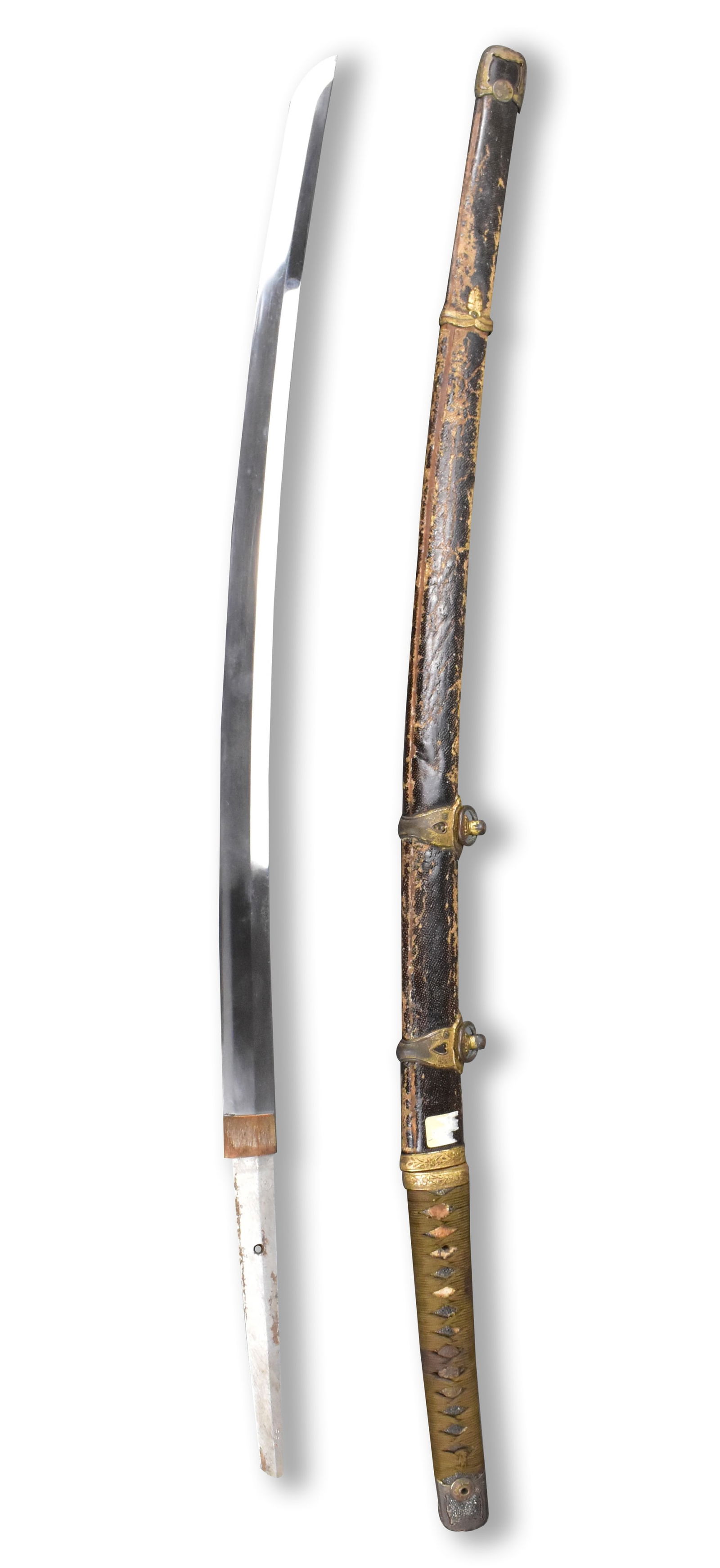 Japanese Military Katana Navy Sword, WWII (1 of 13)
