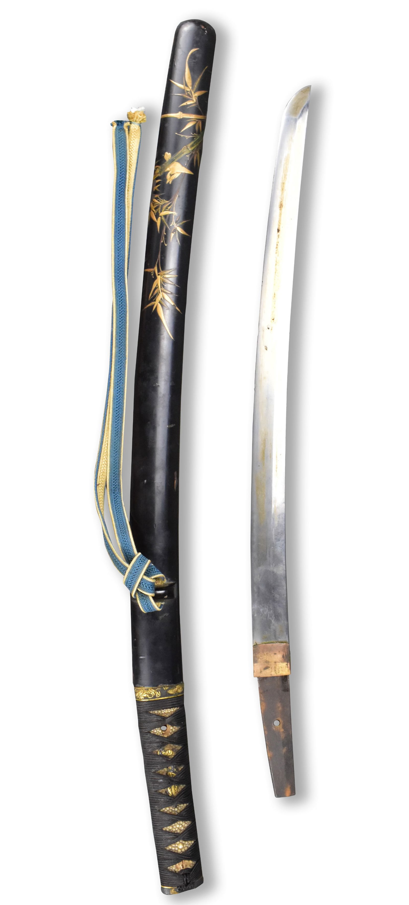 Mumei,Japanese Wakizashi Sword O-Suriage,Shinto (1 of 12)