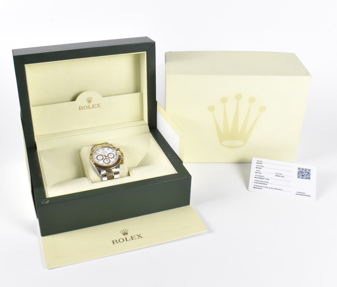 Rolex Two Tone Daytona Automatic Watch (1 of 13)