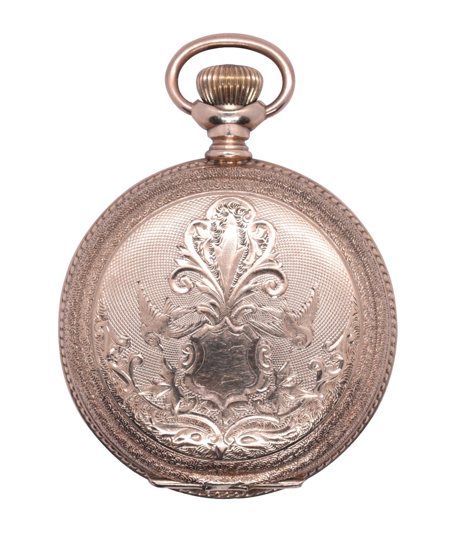 Elgin Gold Metal Pocket Watch (1 of 6)