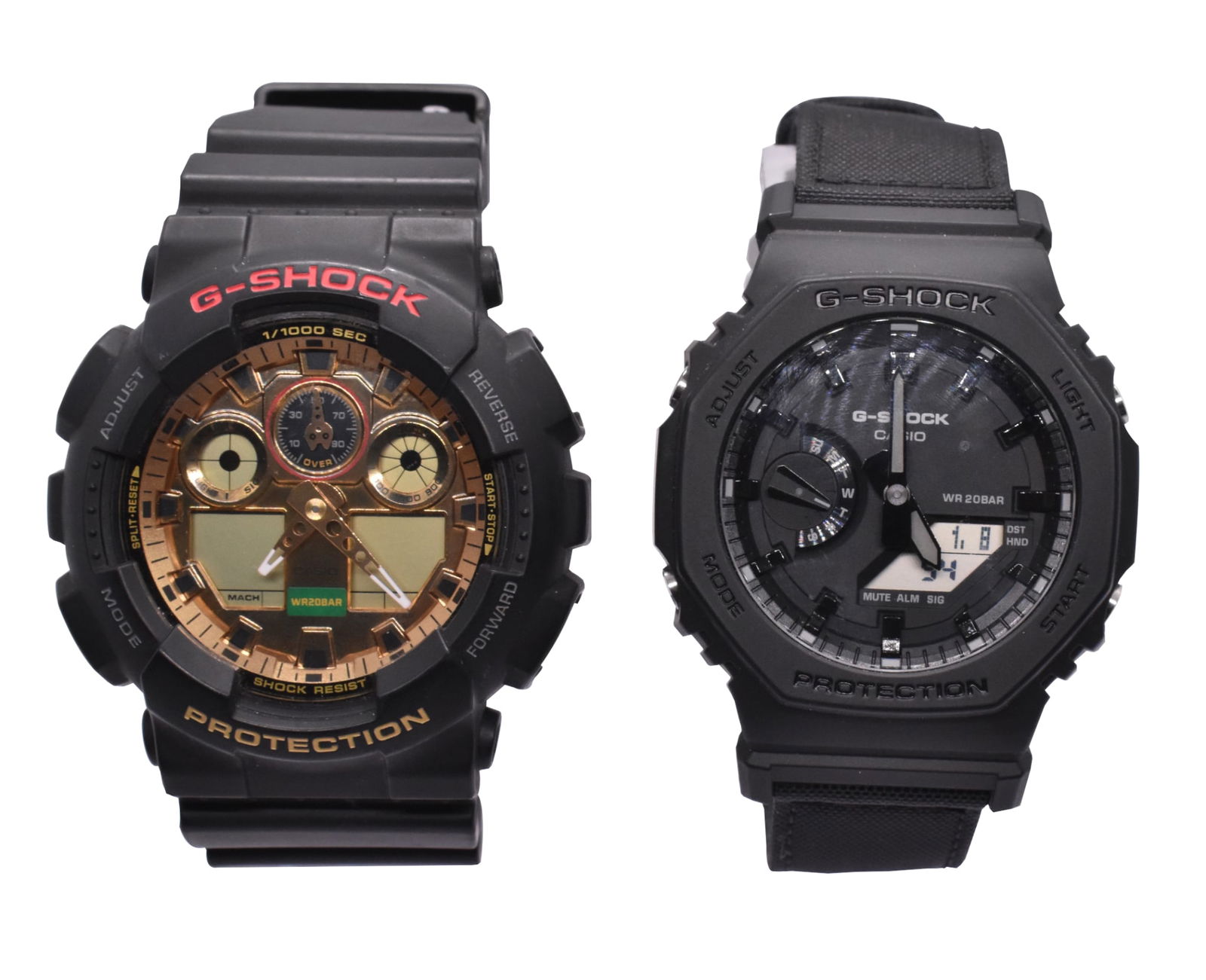 Two Black Casio G-Shock Watches (1 of 8)