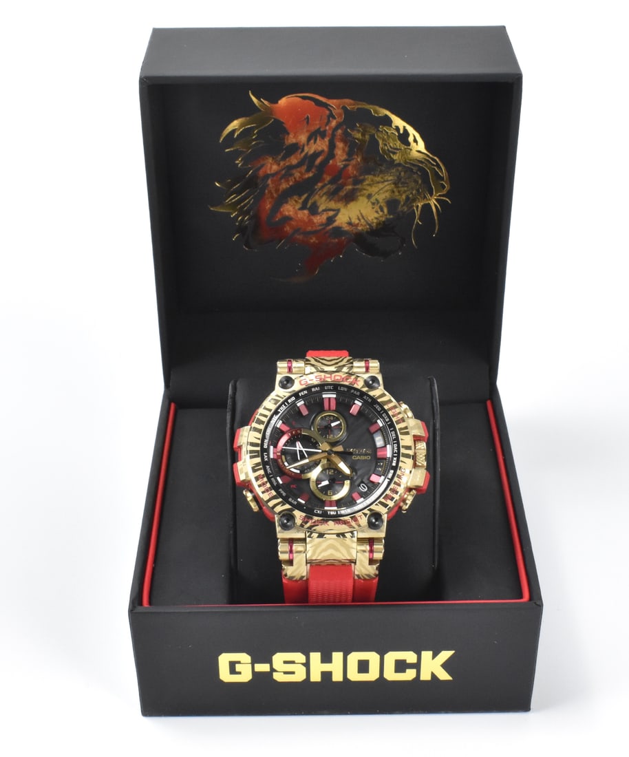 G-Shock Casio MTG Watch Tiger Style Red Strap (1 of 13)