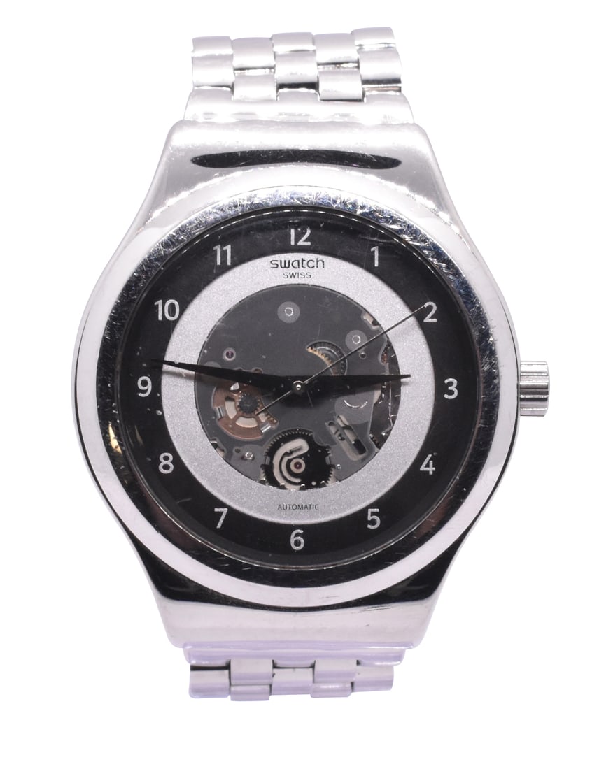 Swatch Swiss Automatic Watch Stainless Band (1 of 10)