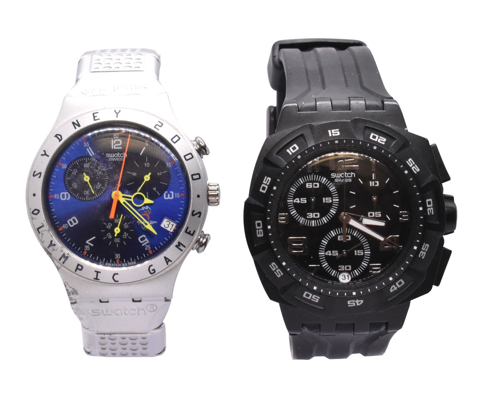 Two Swatch Watches 2000 Olympic Games/BK Chronogra (1 of 11)