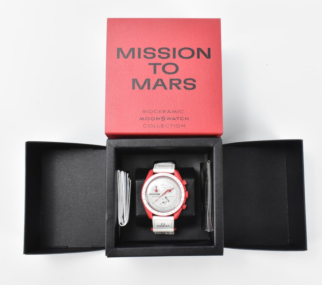 MoonSwatch Omega Swatch Mission to Mars Watch (1 of 8)
