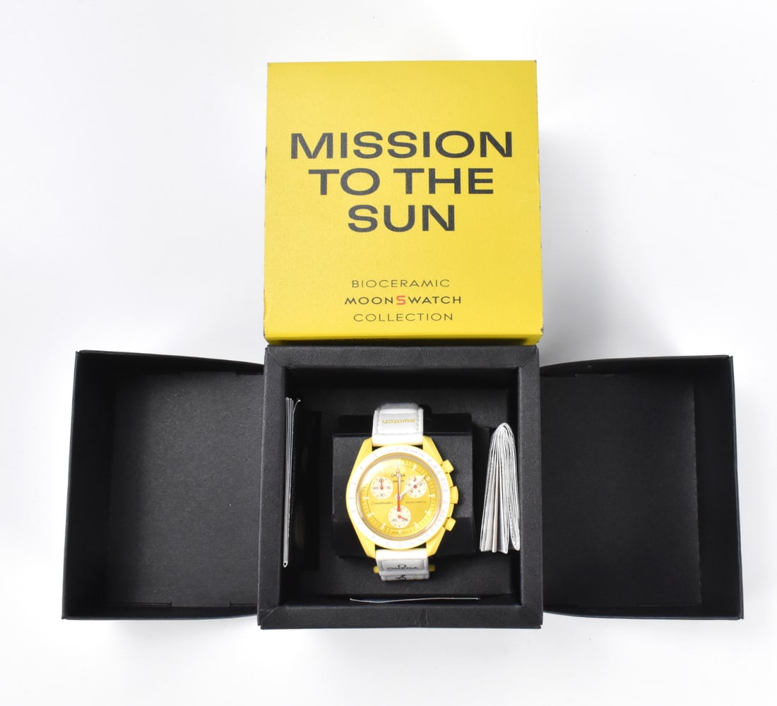 MoonSwatch Omega Swatch Mission to the Sun Watch (1 of 10)