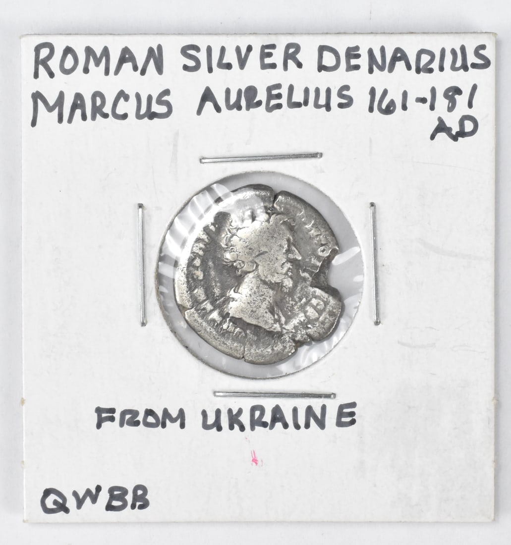 161-181 AD Roman Silver Denarius Marcus Aurelius (1 of 3)