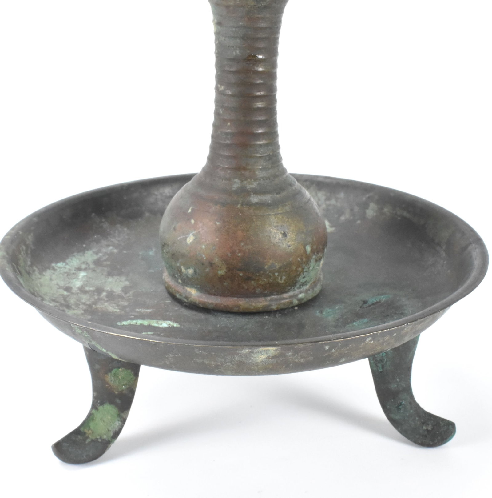Chinese Bronze Candle Holder, Han Dynasty - 3