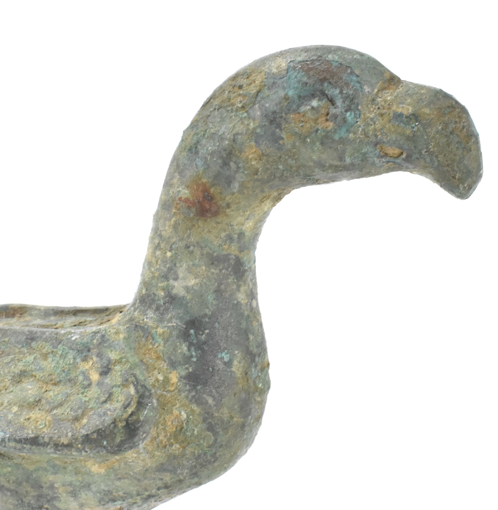 2 Chinese Bronze Dragon & Bird Figures,Han Dynasty - 7