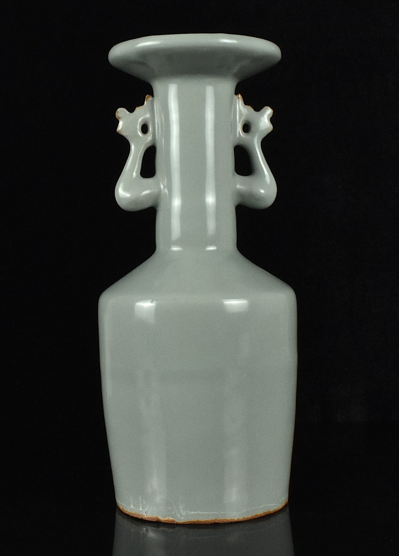 Large Chinese Longquan Celadon Mallet Vase,Song D (1 of 11)