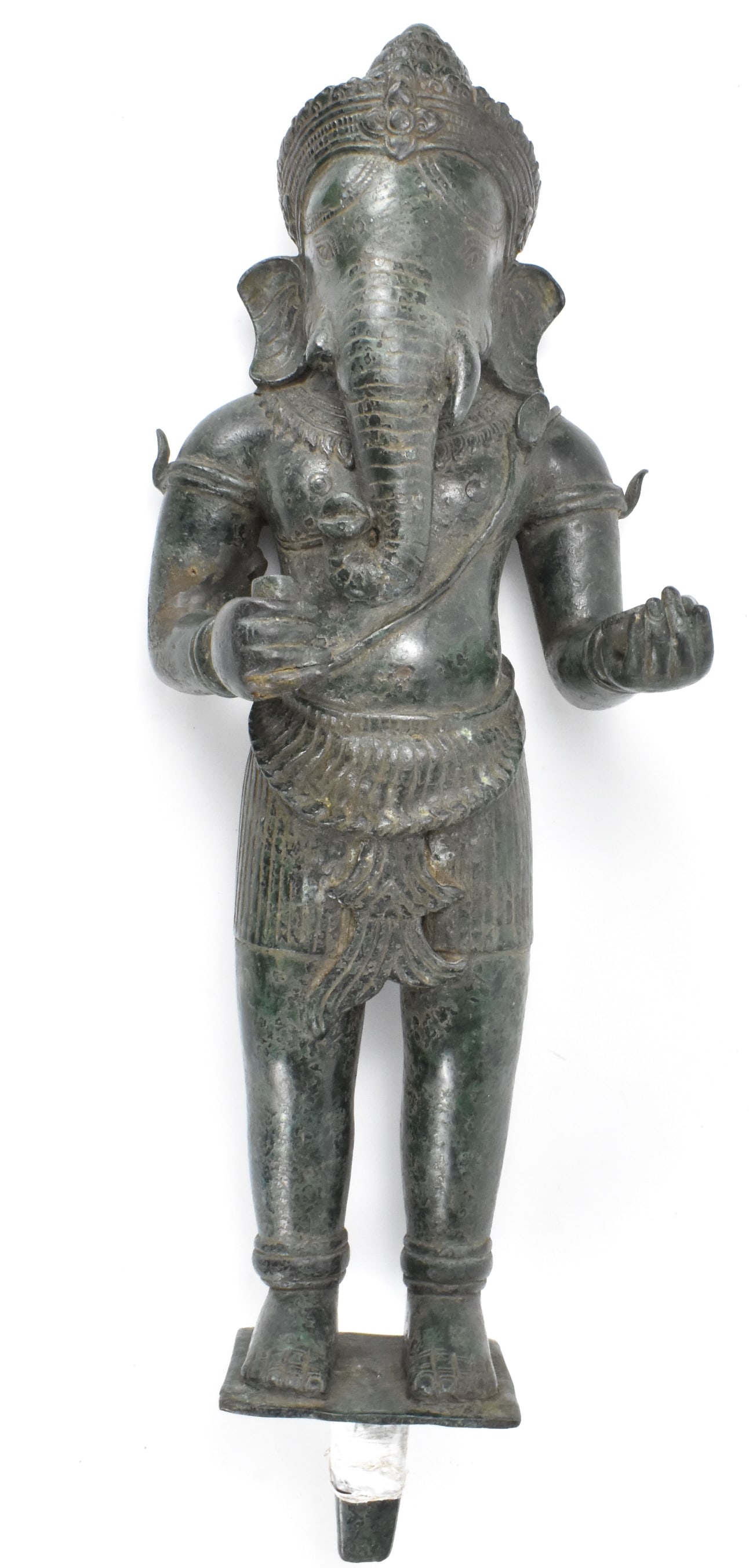 Large Indian Bronze Ganesha Figure, 17th C. (1 of 10)