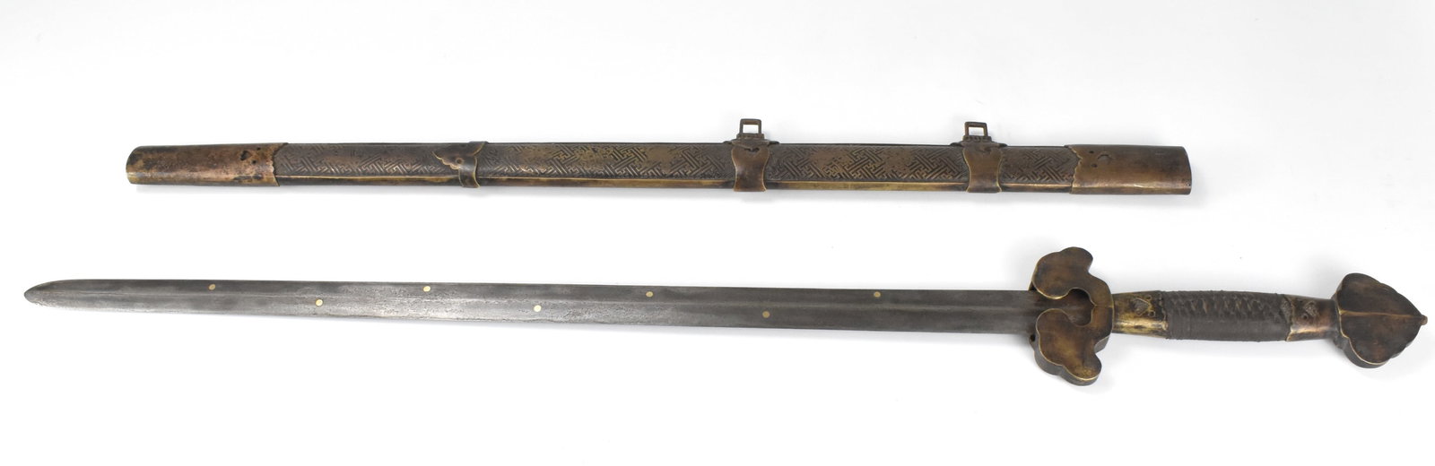 Chinese Longquan Sword, Qing Dynasty (1 of 5)