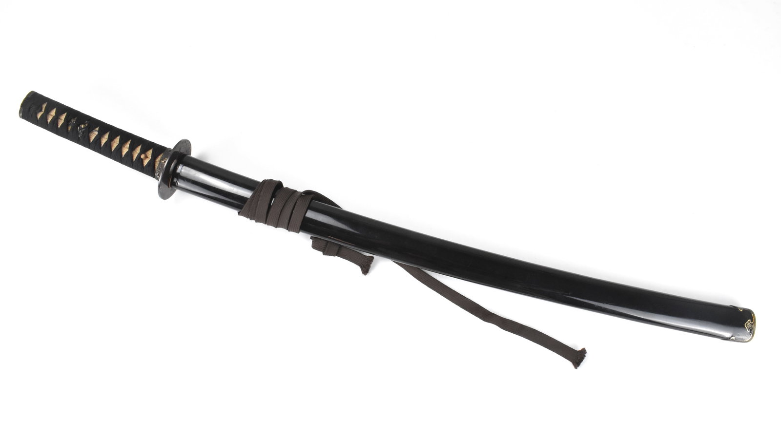 Japanese Katana Sword Scabbard & Fitting (1 of 9)