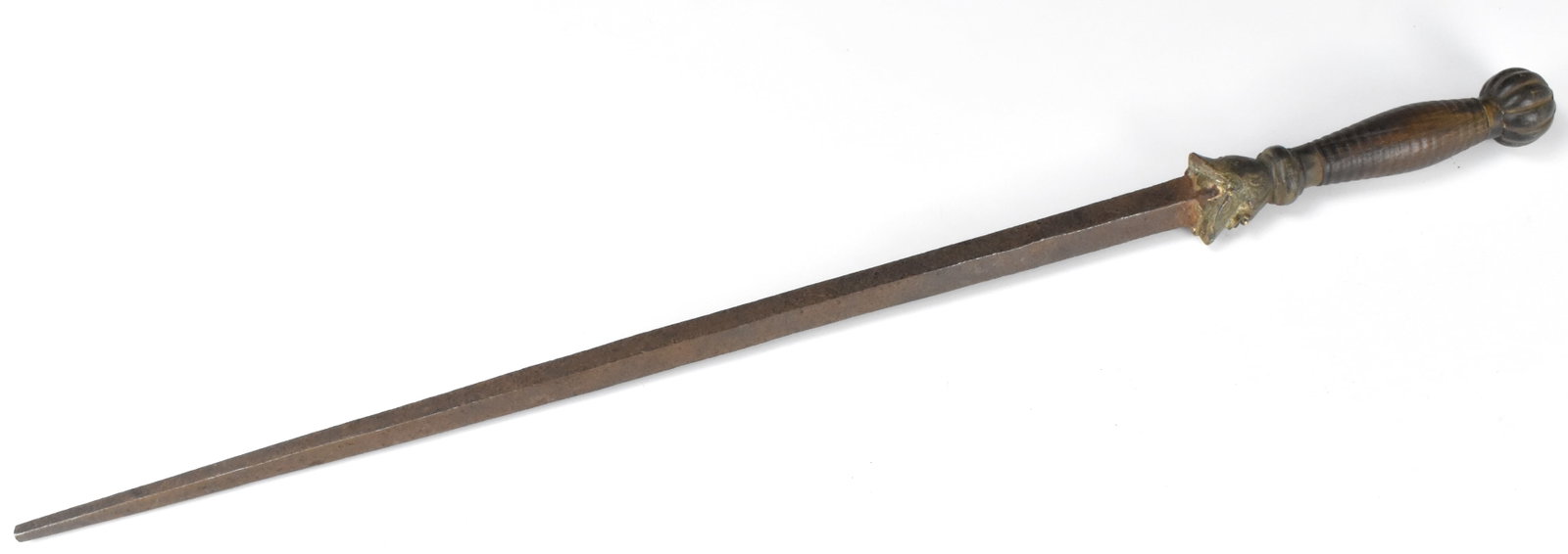 Chinese Bronze Whip (Bian), Ming Dynasty (1 of 5)