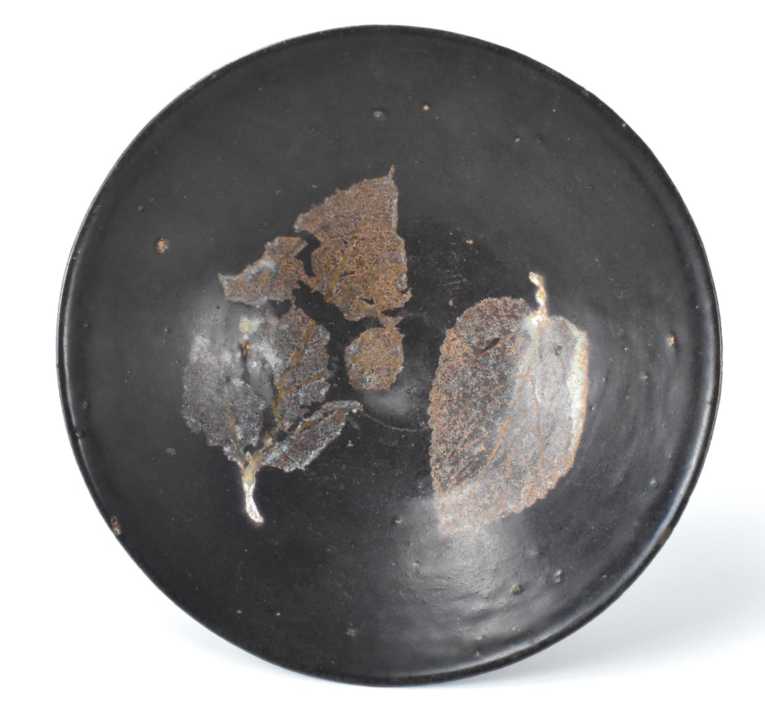 Chinese Jizhou Ware"Leaf" Bowl, Yuan Dynasty