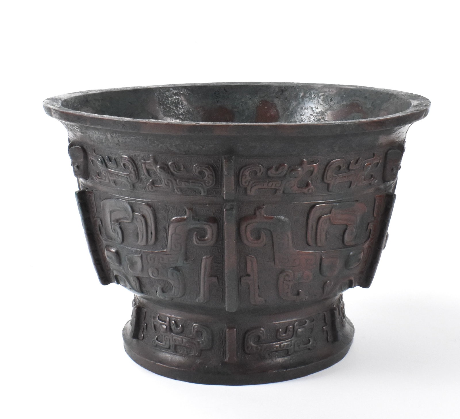 Chinese Archaic Bronze Vesssel"Gui",Late Shang D. (1 of 11)