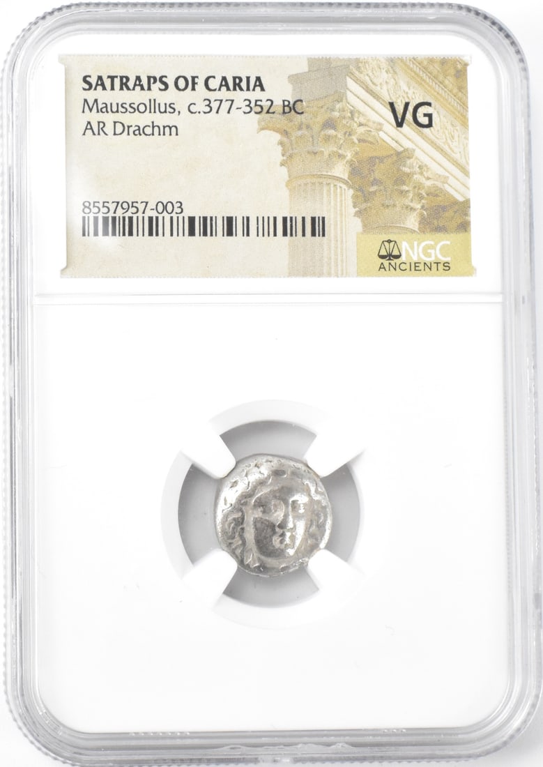 Silver Coin Satraps of Caria Maussollus c377-352BC