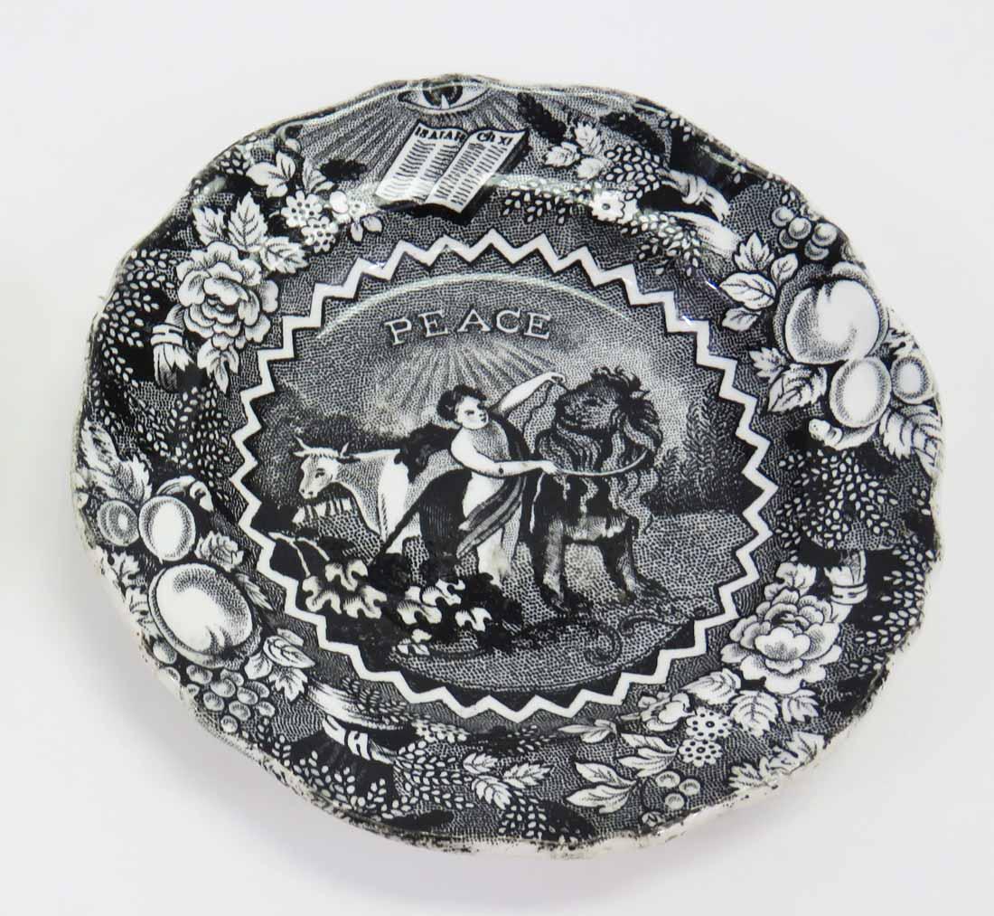 STAFFORDSHIRE MILLENIUM CUP PLATE (1 of 2)