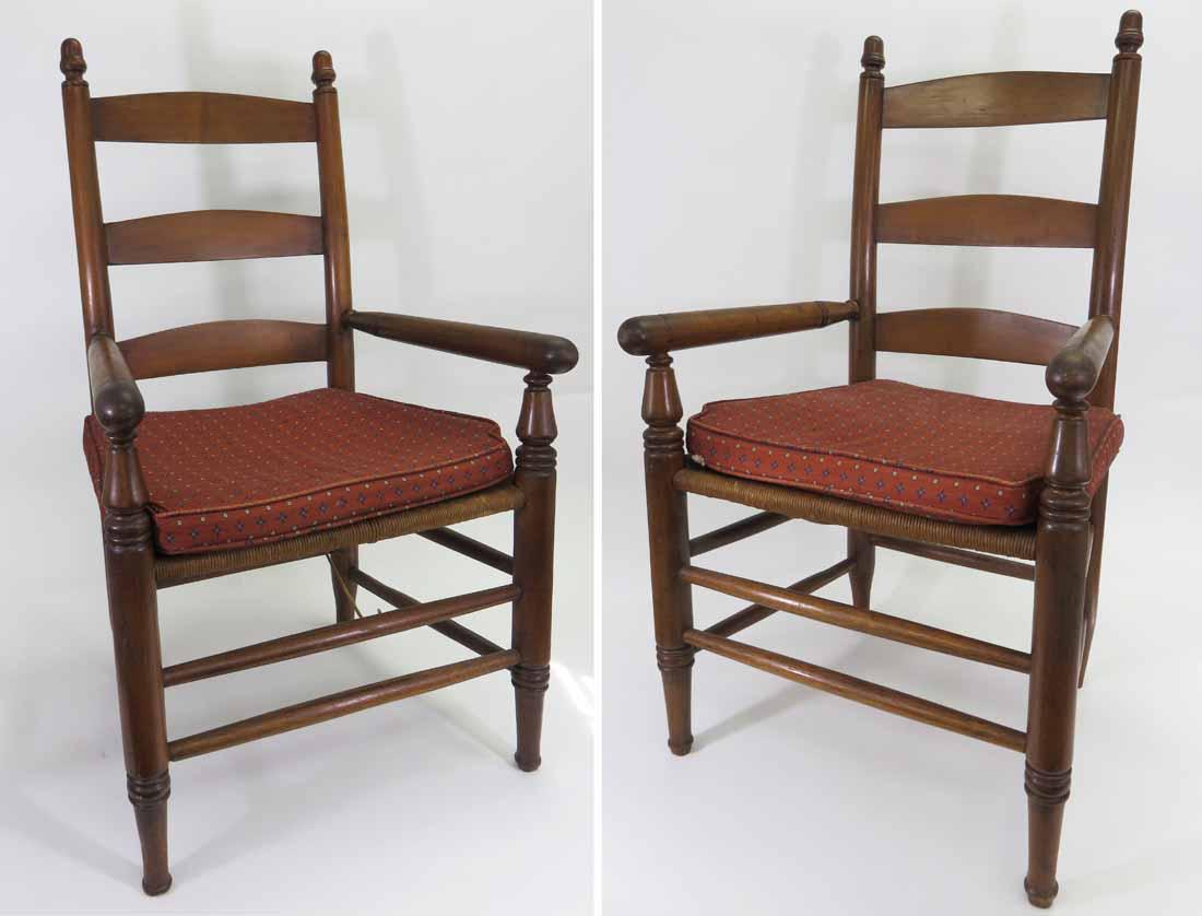 PAIR OF ARMCHAIRS (1 of 4)