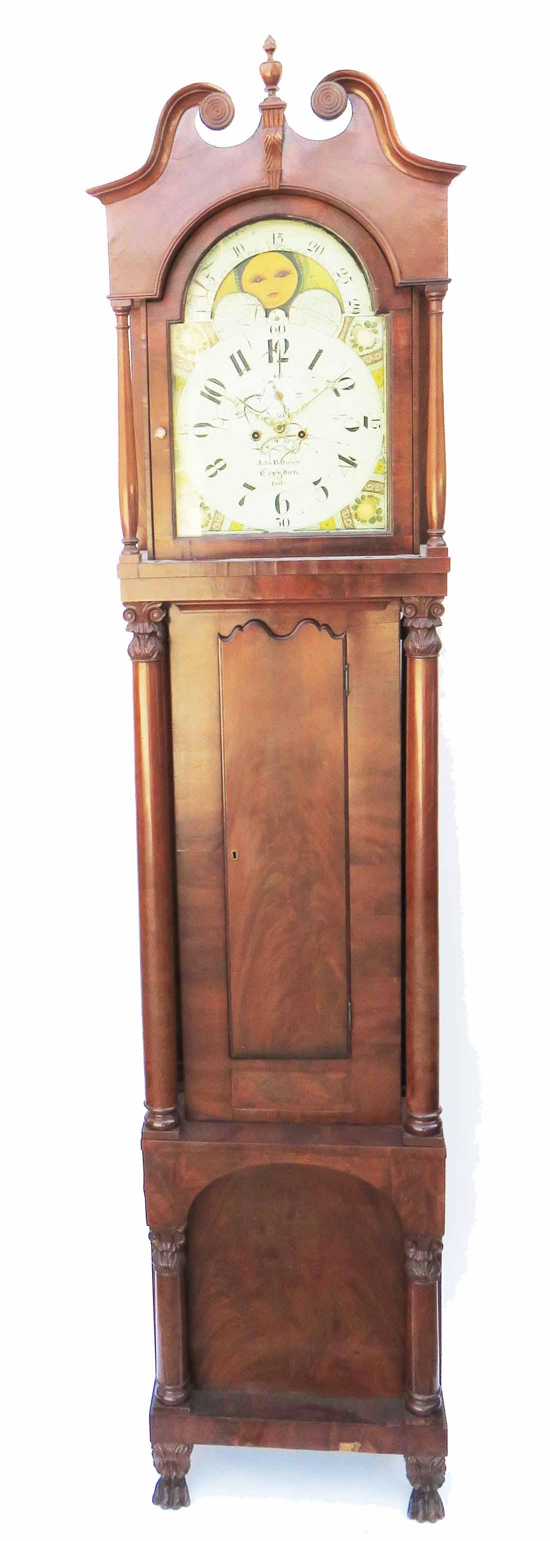 JOHN PETTICREW CLASSICAL TALL CASE CLOCK (1 of 17)