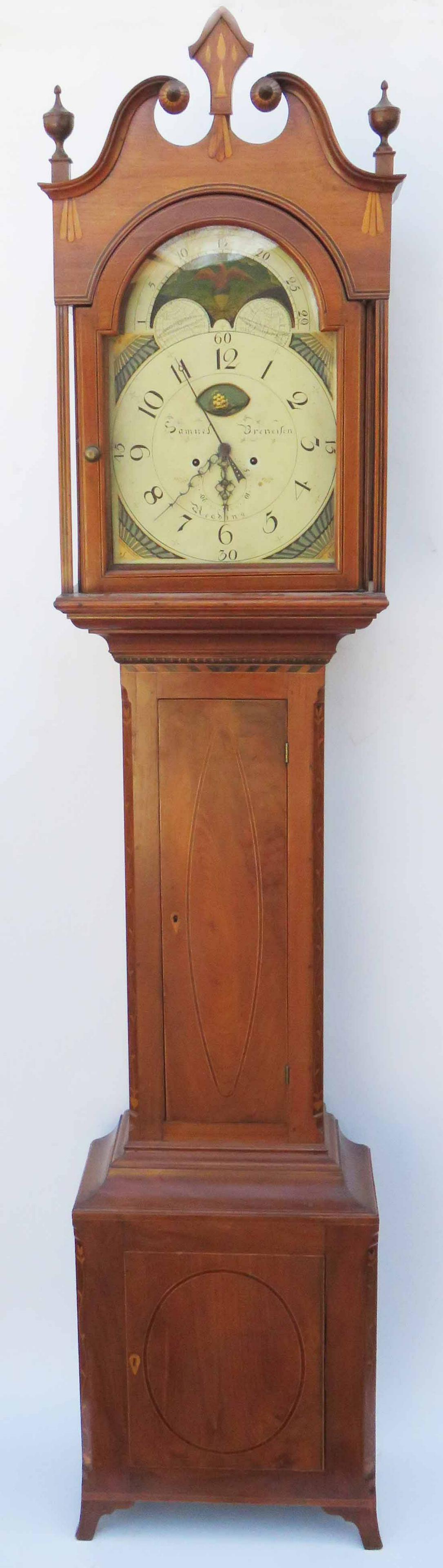 SAMUEL BRENEISEN SR. TALL CASE CLOCK (1 of 18)