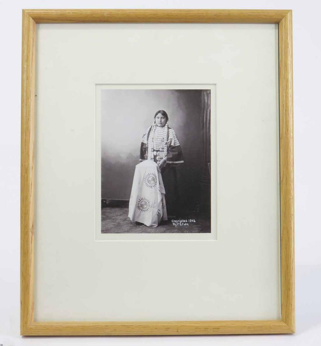 PORTRAIT OF A SIOUX BY FRANK BENNETT FISKE (1883-1952) (1 of 3)