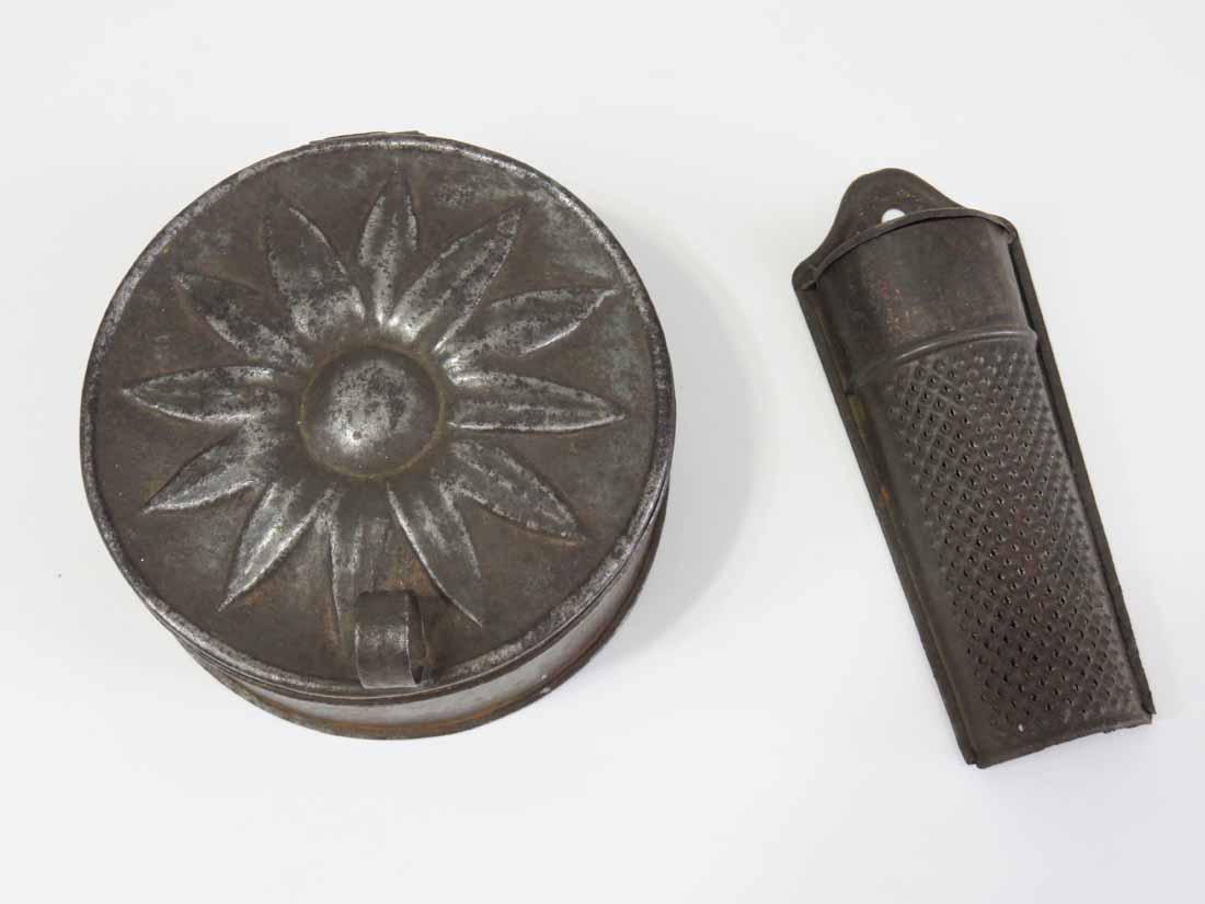 TWO TIN GRATERS (1 of 3)